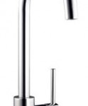 (HS195) High 'J' neck single lever kitchen tap mixer