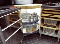 Mondo carousel corner unit, for 935 mm wide cabinets