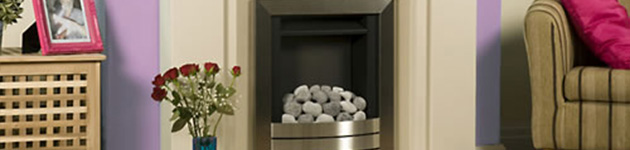 Micro Marble Fireplace