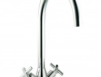 (HS975) Classic Twin Lever Kitchen Tap