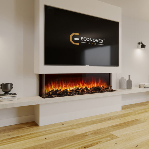 Econovex Fires E2000 3 Sided Panoramic